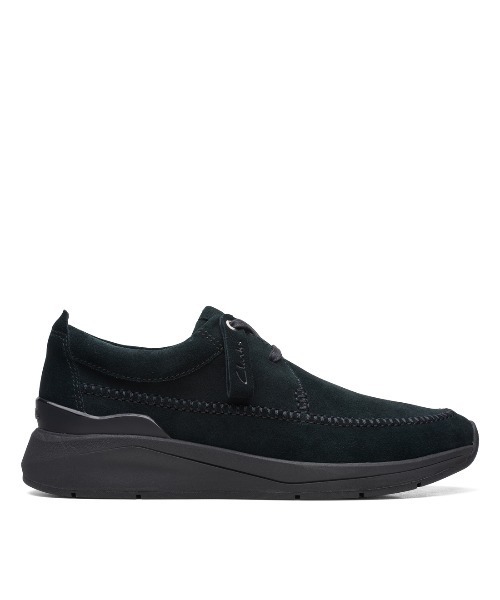 Clarks（クラークス）の「CoastLiteWeave / コーストライトウィーブ（ブラックスエード）（スニーカー・メンズ・ブラック・UK10/UK7/UK8/UK9/UK6/UK6.5/UK7.5/UK8.5/UK9.5）」の9枚目の写真