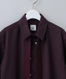 6（ロク）の「＜6(ROKU)＞TIE SHIRT/シャツ（シャツ/ブラウス）」 - WEAR
