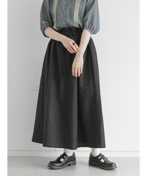 ehka sopo | タックスカート（セットアップ可）(スカート)