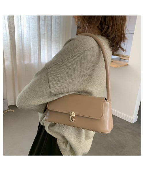 Burner(バーナー)の「【OKUOKU 0909】スクエア ワンショルダー バッグ フェイクレザー / oku-bag-500-15(ショルダーバッグ・レディース・その他1/その他2/その他4/その他3・FREE)」の1枚目の写真