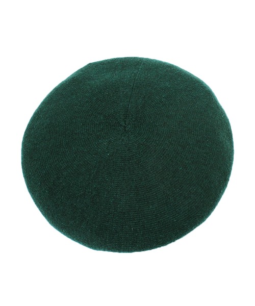 14+（イチヨンプラス）の「国産ウール混ストレッチベレー帽（ハンチング/ベレー帽・レディース・ブラック/ブラウン/グリーン/ワインレッド/グレー/ネイビー/マスタード・FREE）」の10枚目の写真