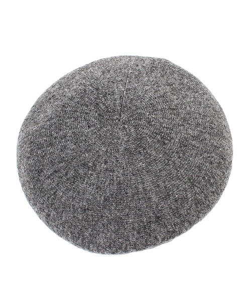 14+（イチヨンプラス）の「国産ウール混ストレッチベレー帽（ハンチング/ベレー帽・レディース・ブラック/ブラウン/グリーン/ワインレッド/グレー/ネイビー/マスタード・FREE）」の11枚目の写真