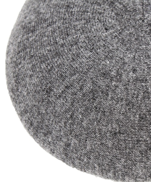 14+（イチヨンプラス）の「国産ウール混ストレッチベレー帽（ハンチング/ベレー帽・レディース・ブラック/ブラウン/グリーン/ワインレッド/グレー/ネイビー/マスタード・FREE）」の15枚目の写真