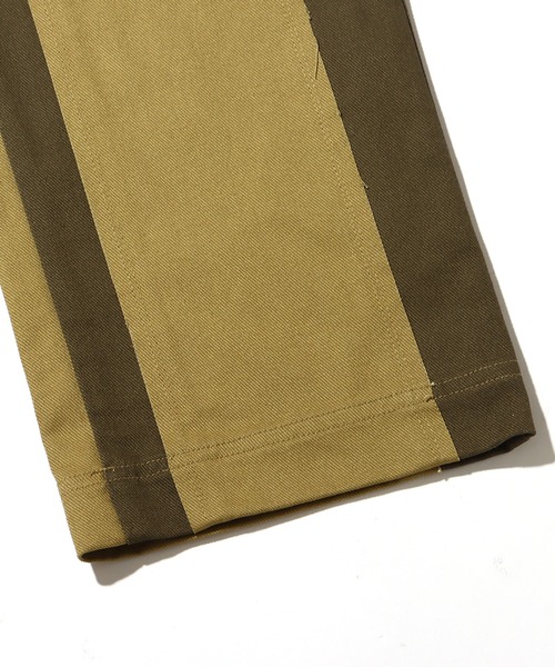 atmos pink（アトモスピンク）の「atmos pink 断ち切り配色パンツ（その他パンツ・レディース・カーキ/インディゴブルー・S/M）」の8枚目の写真