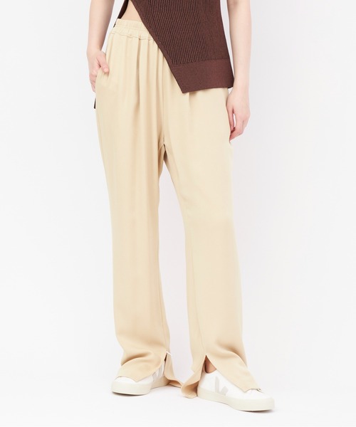 CLANE クラネ SLANT CUT NO SLEEVE KNIT TOPS ニットトップス  サイズ:2 13106-2002 ベージュ IVORY  レディース  トップス B3dhyK46MojZ.jpg?width=768