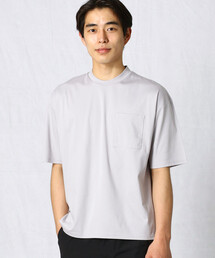 COMME CA MEN（コムサメン）の「ドレスネック　オーバーサイズポケT（Tシャツ/カットソー・メンズ）」