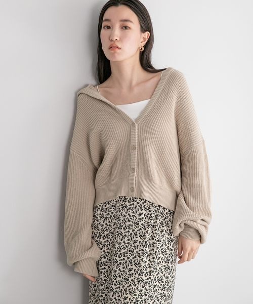 LOWRYS FARM（ローリーズファーム）の「フードカーディガン 165720