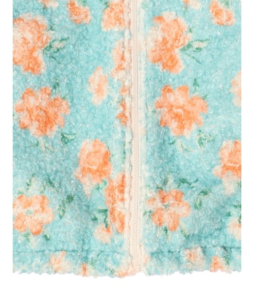 ESCAR（エスカー）の「■ESCAR　2wayフラワーptボアブルゾン（その他アウター・レディース・ターコイズブルー/ベージュ・FREE）」の18枚目の写真