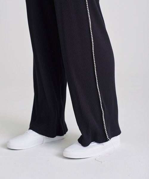 ability（アビリティ）の「DISCOVERED ディスカバード / 凸凹RIB PANTS セットアップリブパンツ / DC-SS23-PT-08（その他パンツ・メンズ・グリーン/ブラック・3/1）」の14枚目の写真