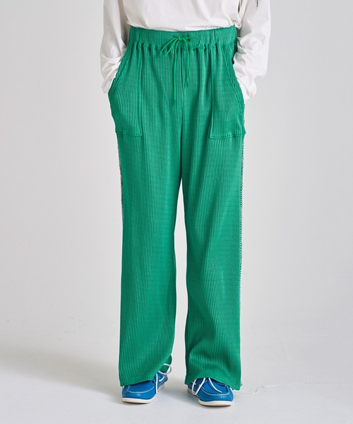 ability（アビリティ）の「DISCOVERED ディスカバード / 凸凹RIB PANTS セットアップリブパンツ / DC-SS23-PT-08（その他パンツ・メンズ・グリーン/ブラック・3/1）」の16枚目の写真