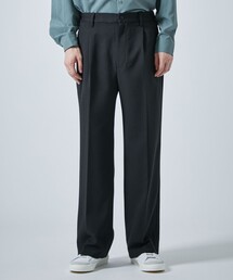 CITY TOKYO | LANATECストレートワイドパンツ(スラックス)