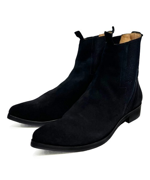 DIET BUTCHER(ダイエットブッチャー)の「(完全受注生産) DIET BUTCHER Lightning side gore boots collaboration with KIDS LOVE GAITE(ブーツ・メンズ・ブラック・25.5/28.5/27.5/26.5)」の17枚目の写真