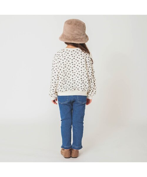 apres les cours（アプレレクール）の「WEB限定 裾フリルパンツ（その他パンツ・キッズ・ピンク/インディゴブルー・100/110/120/130/140）」の19枚目の写真