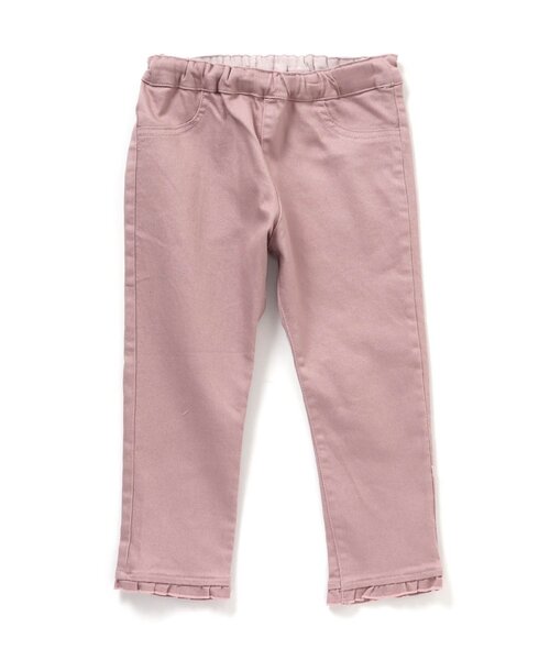 apres les cours（アプレレクール）の「WEB限定 裾フリルパンツ（その他パンツ・キッズ・ピンク/インディゴブルー・100/110/120/130/140）」の8枚目の写真