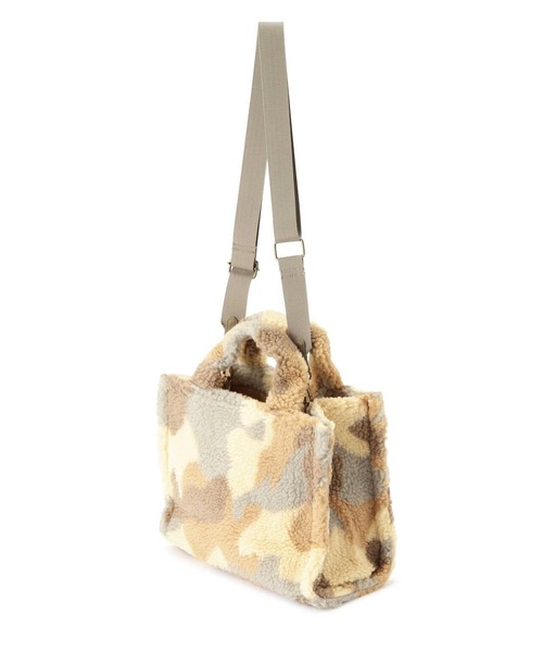 AVIREX（アヴィレックス）の「≪直営店限定≫BOA STAR MINI TOTE BAG/ ボアスターミニトートバッグ（トートバッグ・レディース・ブラック/ベージュ系その他/チャコール/ホワイト系2/カーキ系2・F）」の7枚目の写真