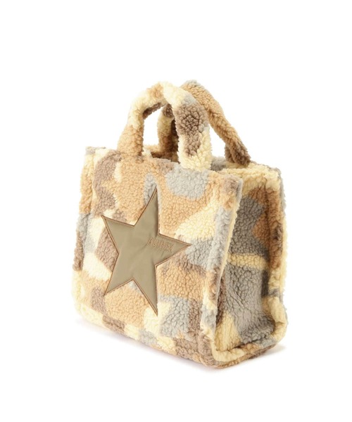 AVIREX（アヴィレックス）の「≪直営店限定≫BOA STAR MINI TOTE BAG/ ボアスターミニトートバッグ（トートバッグ・レディース・ブラック/ベージュ系その他/チャコール/ホワイト系2/カーキ系2・F）」の16枚目の写真