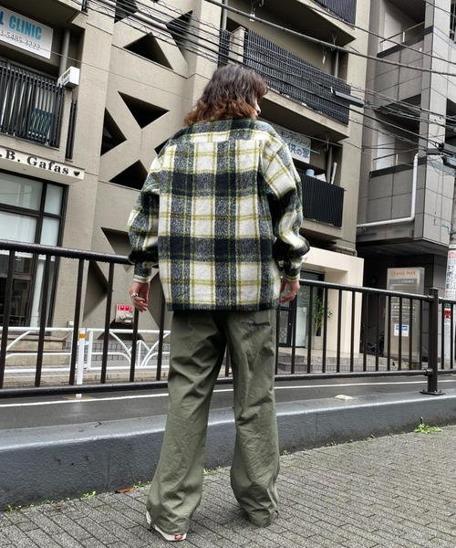 CIAOPANIC(チャオパニック)の「モヘアシャツジャケット(その他アウター・メンズ・レッド/グリーン・MEDIUM/LARGE)」の21枚目の写真