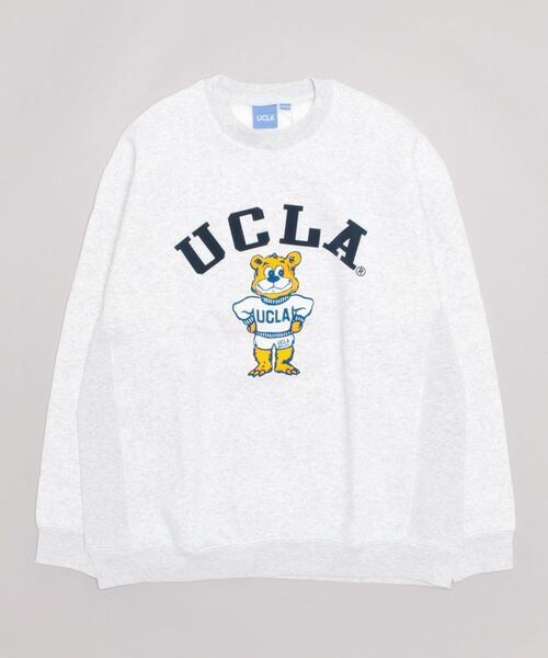 セール】[UCLA/ユーシーエルエー] フロッキープリント 裏起毛ビック