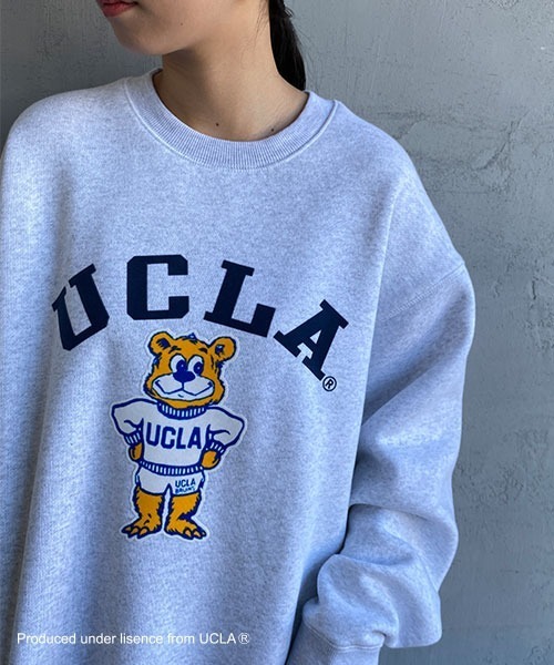 UCLAフロッキーバックロゴ クルーネックスウェット UCLAフロッキーバックロゴ クルーネックスウェット - メルカリ