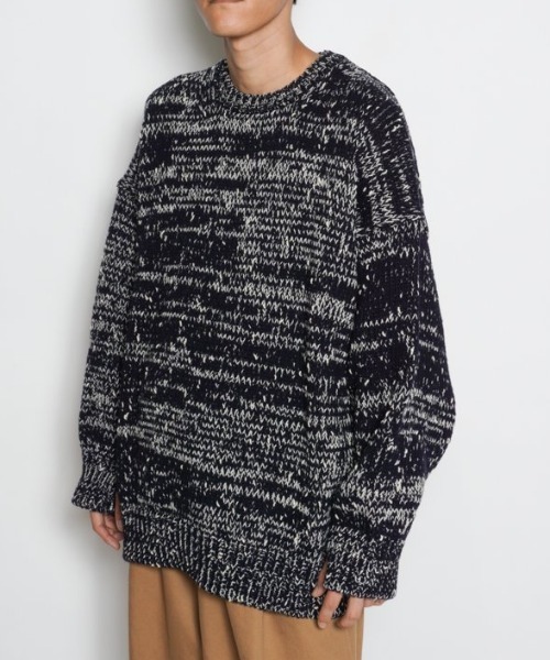 乱痴気（ランチキ）の「【reformed】NEP MERINO KNIT SWEATER（ニット 