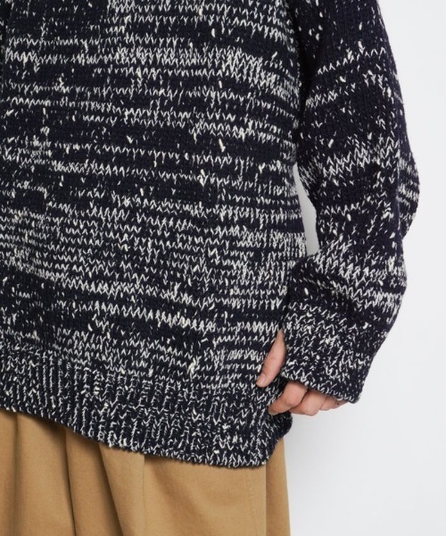 よ*お様 refomed NEP MERINO KNIT SWEATE よ*お様 refomed NEP MERINO