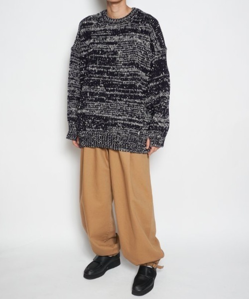 トップス refomed NEP MERINO KNIT SWEATE refomed NEP MERINO KNIT SWEATE