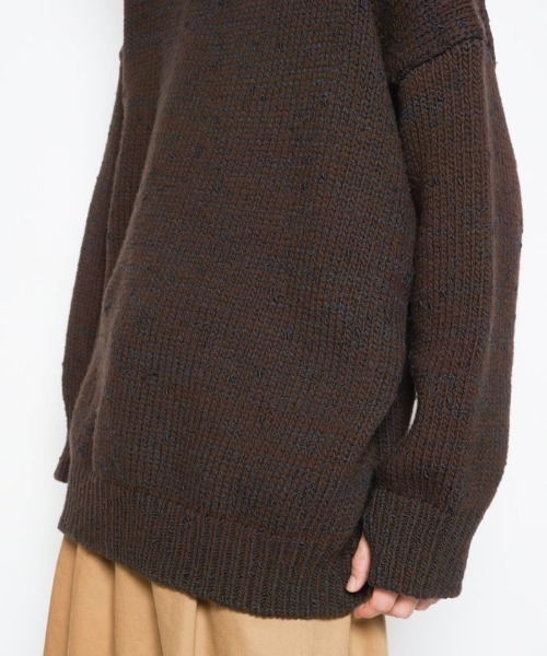 よ*お様 refomed NEP MERINO KNIT SWEATE 乱痴気（ランチキ）の「【reformed】NEP MERINO KNIT SWEATER