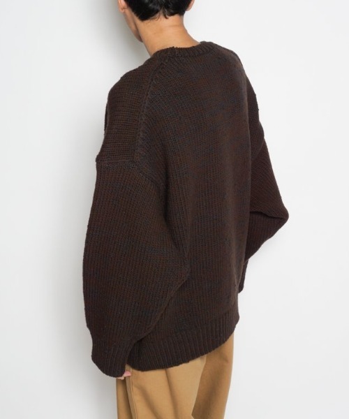 乱痴気（ランチキ）の「【reformed】NEP MERINO KNIT SWEATER（ニット