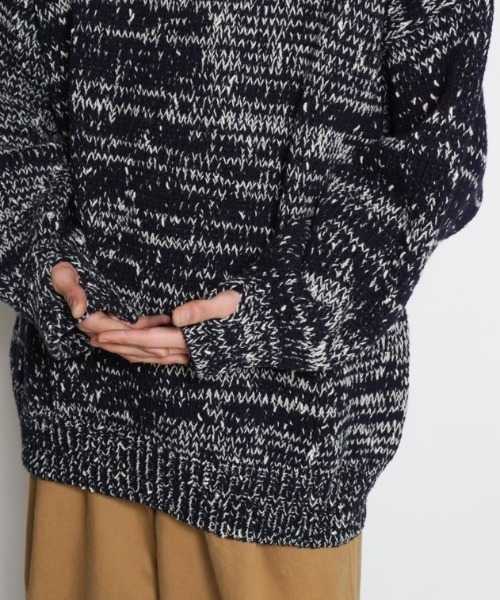 乱痴気（ランチキ）の「【reformed】NEP MERINO KNIT SWEATER（ニット 