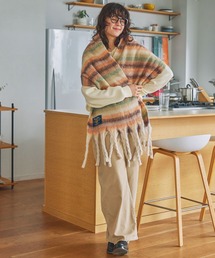 マフラー（ベージュ系・チェック柄）ファッション通販 - ZOZOTOWN