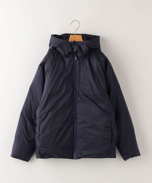 SHIPS（シップス）の「SHIPS KIDS:145～160cm / 〈手洗い可能〉リサイクル ダウン ジャケット（ダウンジャケット/コート・キッズ・ネイビー/キャメル・S/145/M/160）」の2枚目の写真