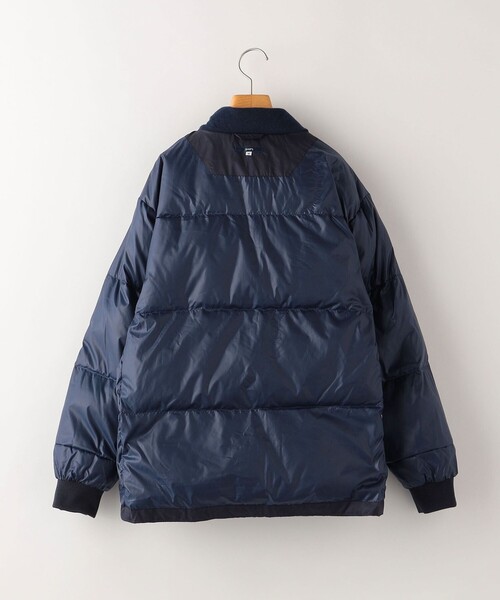 SHIPS（シップス）の「SHIPS KIDS:145～160cm / 〈手洗い可能〉リサイクル ダウン ジャケット（ダウンジャケット/コート・キッズ・ネイビー/キャメル・S/145/M/160）」の5枚目の写真