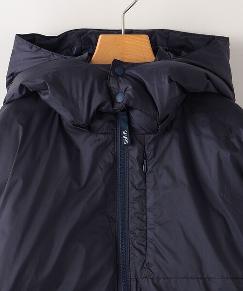 SHIPS（シップス）の「SHIPS KIDS:145～160cm / 〈手洗い可能〉リサイクル ダウン ジャケット（ダウンジャケット/コート・キッズ・ネイビー/キャメル・S/145/M/160）」の6枚目の写真