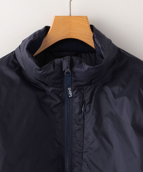 SHIPS（シップス）の「SHIPS KIDS:145～160cm / 〈手洗い可能〉リサイクル ダウン ジャケット（ダウンジャケット/コート・キッズ・ネイビー/キャメル・S/145/M/160）」の7枚目の写真