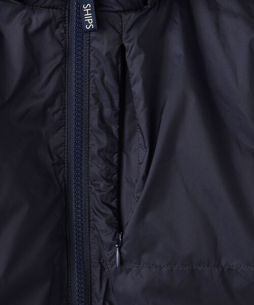 SHIPS（シップス）の「SHIPS KIDS:145～160cm / 〈手洗い可能〉リサイクル ダウン ジャケット（ダウンジャケット/コート・キッズ・ネイビー/キャメル・S/145/M/160）」の9枚目の写真