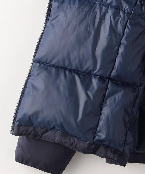 SHIPS（シップス）の「SHIPS KIDS:145～160cm / 〈手洗い可能〉リサイクル ダウン ジャケット（ダウンジャケット/コート・キッズ・ネイビー/キャメル・S/145/M/160）」の12枚目の写真