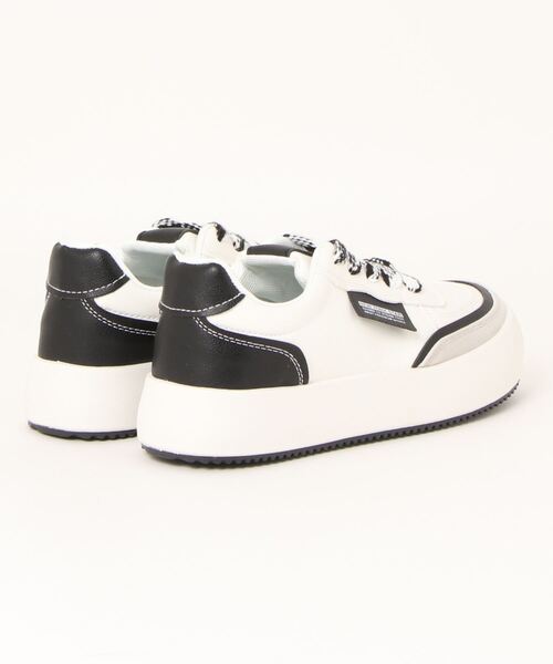 aimoha（アイモハ）の「ローカット厚底シューズ　スケートシューズ（スニーカー・メンズ・ブラック/ブルー/グリーン・25.0cm/24.5cm/27.0cm/25.5cm/26.5cm/26.0cm）」の5枚目の写真