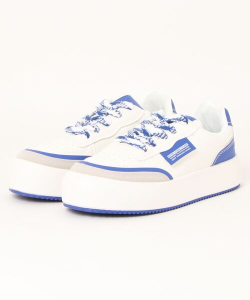 aimoha（アイモハ）の「ローカット厚底シューズ　スケートシューズ（スニーカー・メンズ・ブラック/ブルー/グリーン・25.0cm/24.5cm/27.0cm/25.5cm/26.5cm/26.0cm）」の8枚目の写真