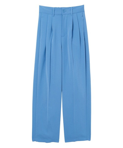 GeeRA（ジーラ）の「ハイウエストスラックスパンツ（スラックス・レディース・ピンク/ブラック/グレー/ブルー・SMALL/MEDIUM/LARGE/X-LARGE）」の7枚目の写真