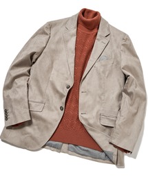 MEN'S BIGI | 【セットアップ対応】コマスエードストレッチジャケット(テーラードジャケット)