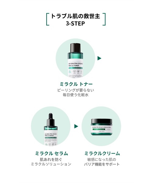 SOME BY MI（サムバイミー）の「【SOME BY MI / サムバイミー】 ミラクルトナー（AHA-BHA-PHA 30 DAYS MIRACLE TONER）化粧水（化粧水・レディース・SOME BY MI・FREE）」の18枚目の写真
