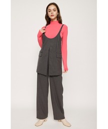 SLY | ASYMMETRY MANNISH PT アシンメトリー マニッシュ パンツ スラックス セットアップ可能(スラックス)