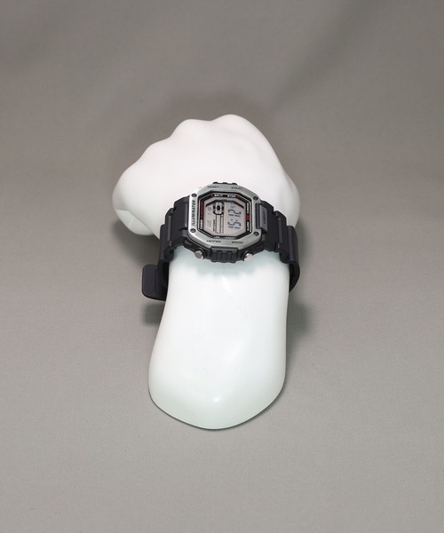 CASIO(カシオ)の「CASIO Collection / MWD-110H-1AJF(デジタル腕時計・メンズ・ブラック×シルバー・FREE)」の13枚目の写真