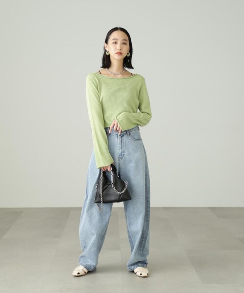 FREE'S MART（フリーズマート）の「◆グルカフラットミュールサンダル（サンダル・レディース・ホワイト/ブラック/ベージュ・MEDIUM/SMALL）」の21枚目の写真