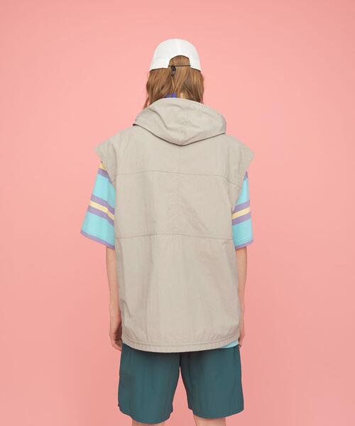 CITEN（シテン）の「＜CITEN＞マルチポケット フード ベスト（ベスト・メンズ・ブラック/グレー・FREE）」の21枚目の写真