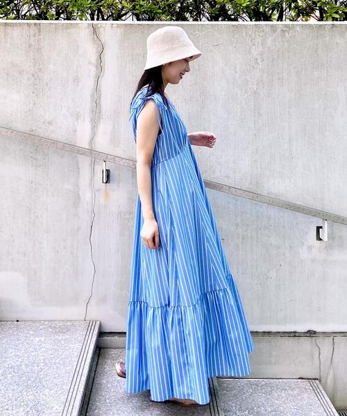 OPAQUE.CLIP（オペークドットクリップ）の「◆編み柄バケハ（ハット・レディース・アイボリー/ブラック・00）」の12枚目の写真