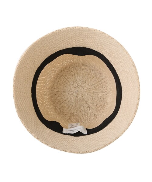 OPAQUE.CLIP（オペークドットクリップ）の「◆編み柄バケハ（ハット・レディース・アイボリー/ブラック・00）」の18枚目の写真