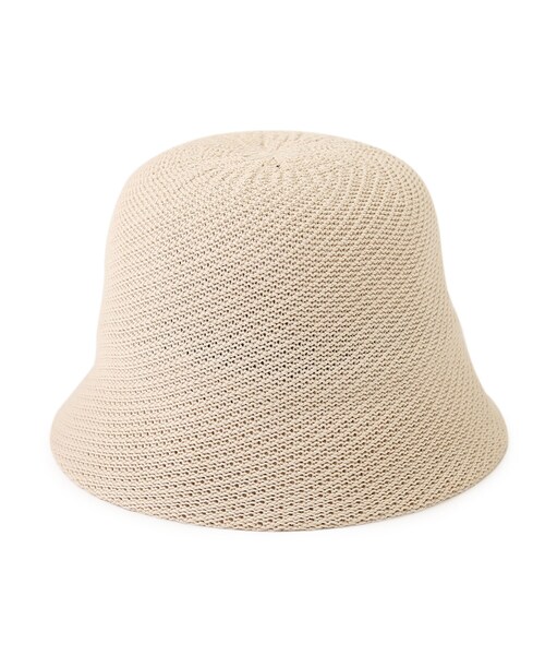 OPAQUE.CLIP（オペークドットクリップ）の「◆編み柄バケハ（ハット・レディース・アイボリー/ブラック・00）」の16枚目の写真