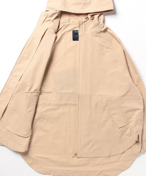 HONEYSUCKLE ROSE（ハニーサックルローズ）の「【HONEYSUCKLE ROSE】撥水マウンテンパーカー（マウンテンパーカー・レディース・ベージュ/ブラック/カーキブラウン・M/L）」の5枚目の写真