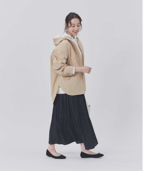 HONEYSUCKLE ROSE（ハニーサックルローズ）の「【HONEYSUCKLE ROSE】撥水マウンテンパーカー（マウンテンパーカー・レディース・ベージュ/ブラック/カーキブラウン・M/L）」の10枚目の写真